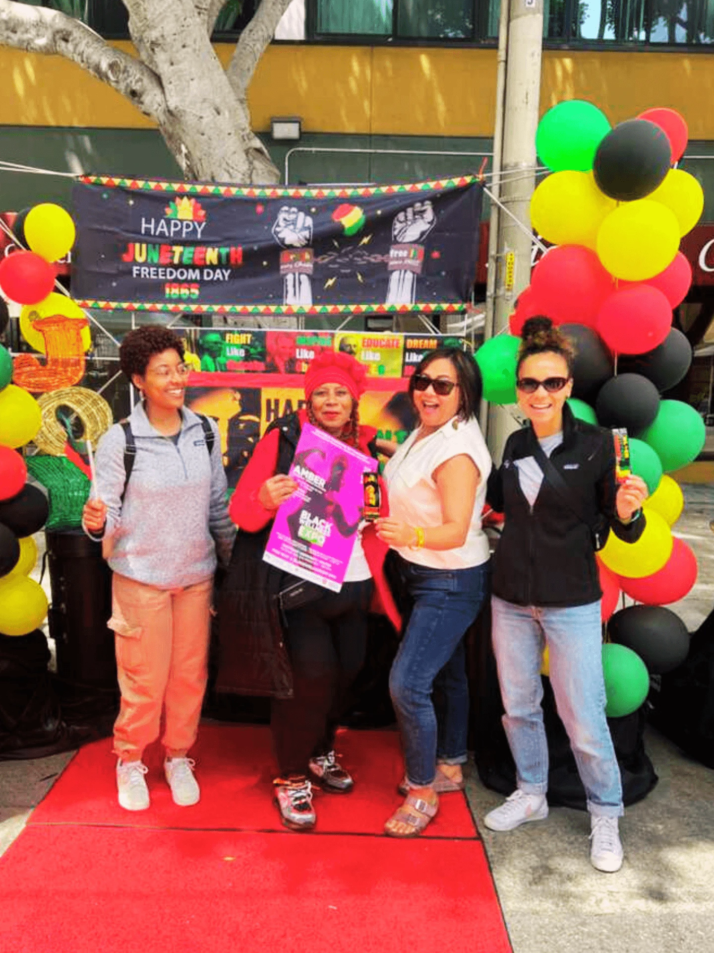 Fruity Le'mon at a Juneteenth community celebration